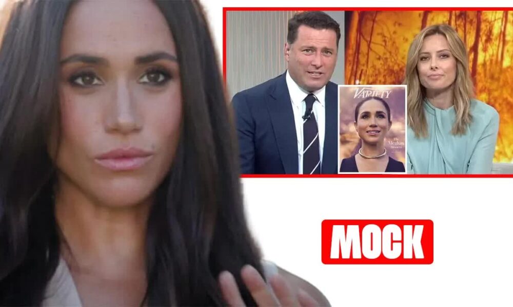 Meghan Markles Variety Cover Comparatively Dubbed As A “mum Tattoo” By Karl Stefanovic News 9066