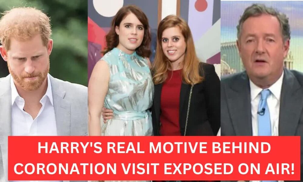 Princess Beatrice and Princess Eugenie Surprise with TV Host Piers