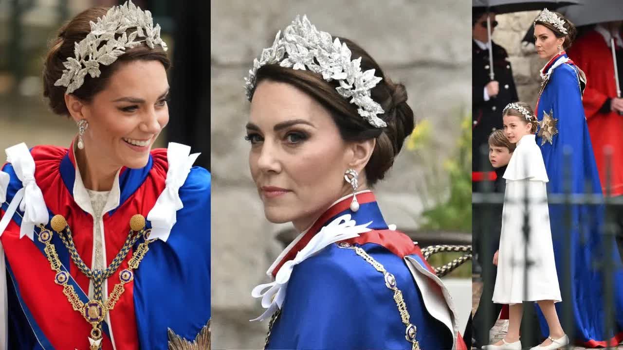 Princess Kate Mesmerizes on Coronation Day in Alexander McQueen Silk ...