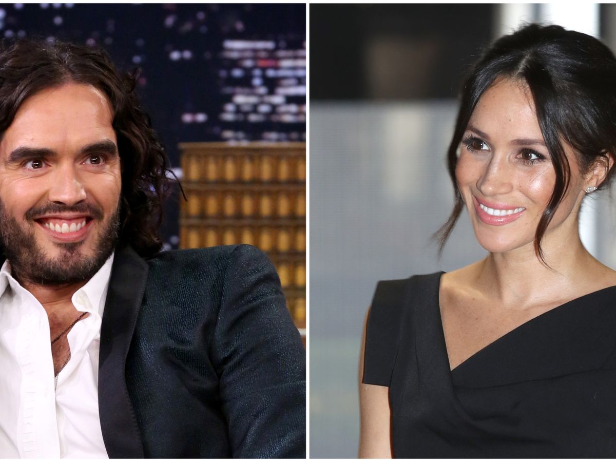 Title Russell Brand Brags About Kissing Meghan Markle Before Her Marriage To Prince Harry