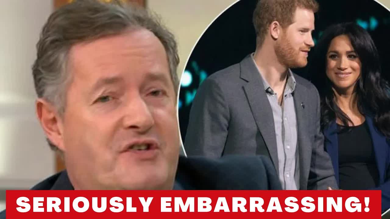 Piers Morgan Slams Prince Harry And Meghan Markle For Receiving Award ...