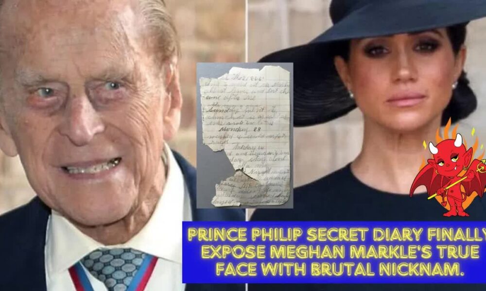 **Title: Prince Philip’s Controversial Nickname for Meghan Markle Revealed** – News all day